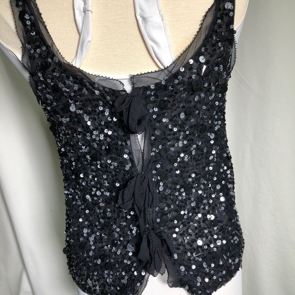 Gold Hawk sequin top - Picture 2 of 3